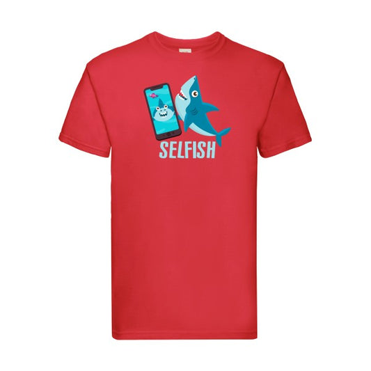 Selfish Fruit of the loom 205 g/m² T-shirt/ Red