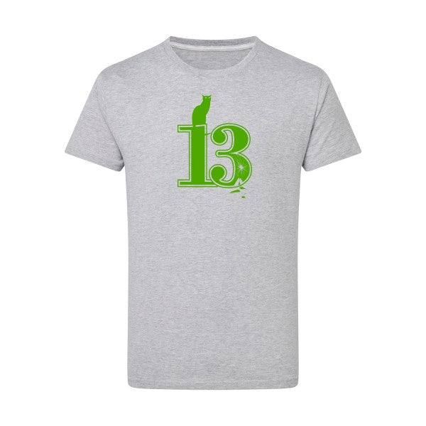 Superstition vert pomme -Flex vert pomme sur T-shirt SG  Light Oxford  5XL