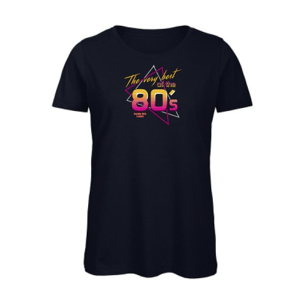 annee-80s- - t-shirt original femme Navy