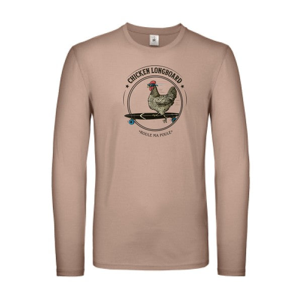 Chicken Longboard B&C - E150 LSL T-shirt manches longues léger