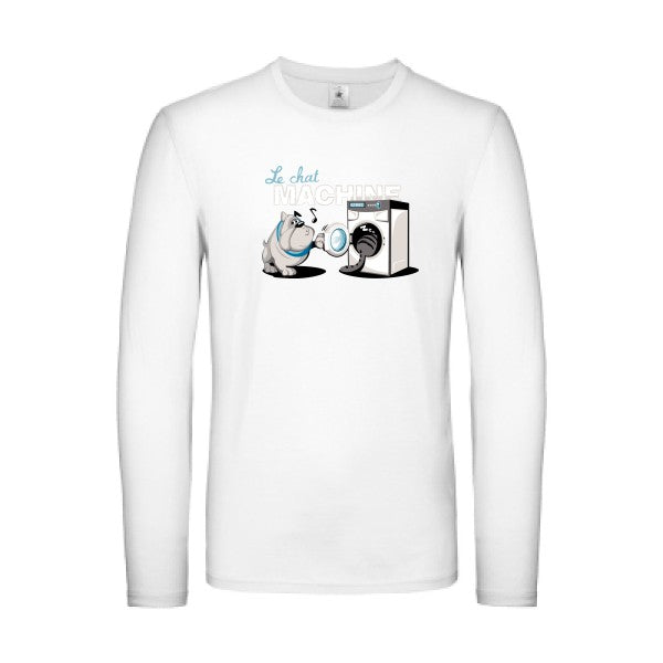 Le Chat Machine B&C - E150 LSL T-shirt manches longues léger