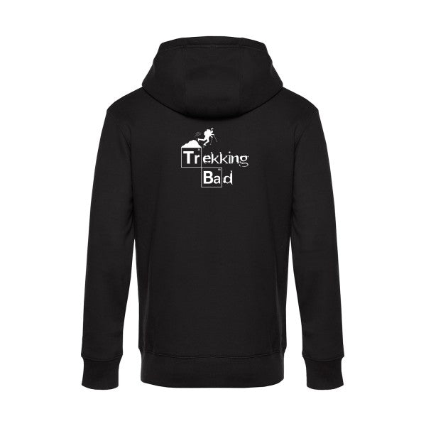 Trekking-bad sweat shirt original Black flex Blanc impression Dos