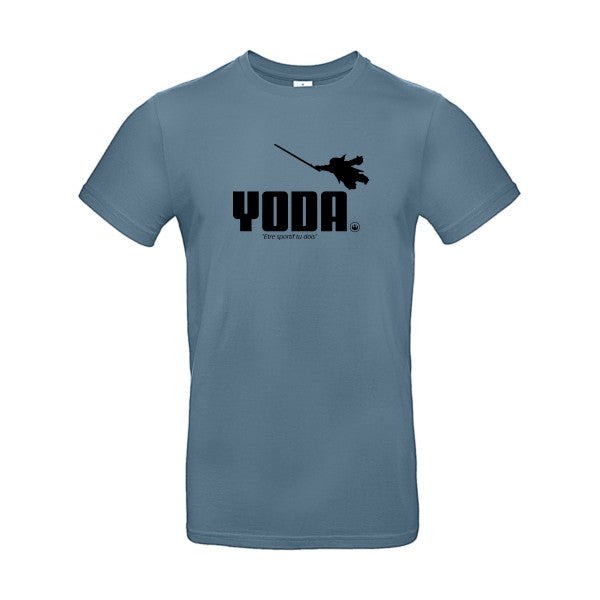 YodaFlex noir - E190 T-shirt|Stone Blue||2XL