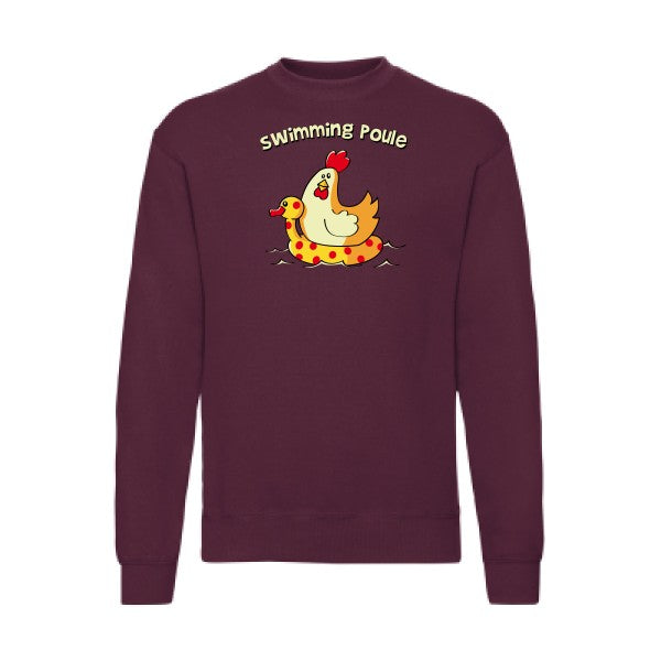 swimming poule Fruit of the loom 280 g/m² Sweat shirt