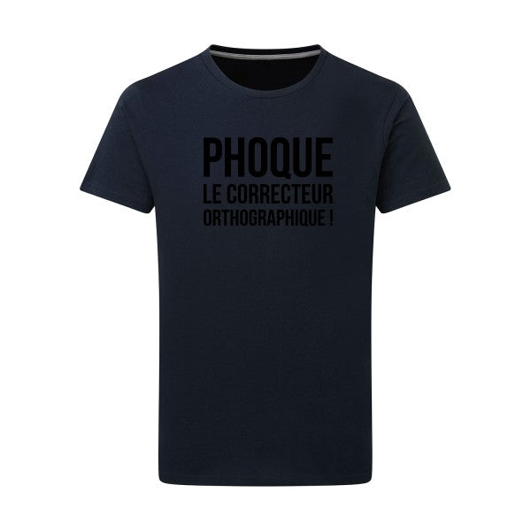 Phoque - Flex noir Tshirt original Navy  5XL