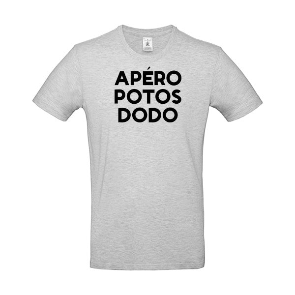 Apéro Potos Dodo  Flex noir |E190 T-shirt|Ash||2XL