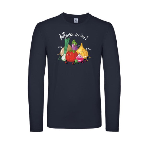 Vegete à rien ! B&C - E150 LSL T-shirt manches longues léger