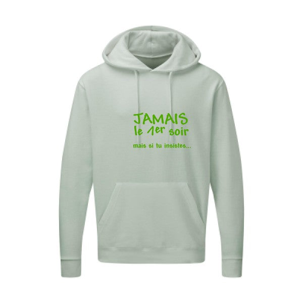 JAMAIS... Vert pomme SG - Hooded Sweatshirt Sweat capuche