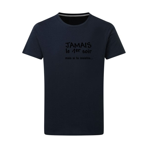 JAMAIS... - Flex noir Tshirt original Navy  5XL