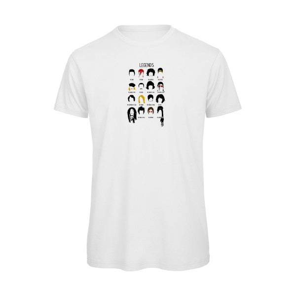 T-shirt humour original legends T Shirt couleur White