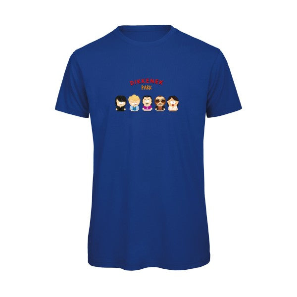T-shirt humour original Dikkenek Park T Shirt couleur Royal Blue