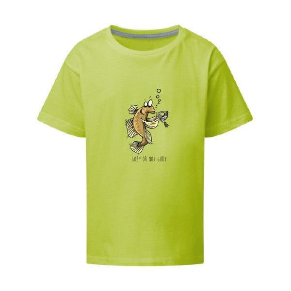 Goby or not goby SG - Kids T-shirt enfant Lime Taille 152 (11-12/2XL)