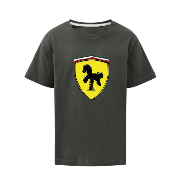 Ferrari SG - Kids T-shirt enfant Charcoal Taille 152 (11-12/2XL)