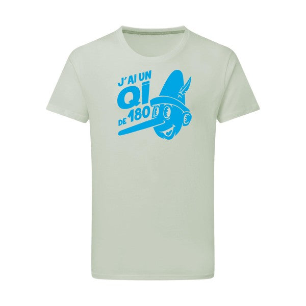 Quotient intellectuel - Flex bleu clair Tshirt original Pastel Macchiato  2XL