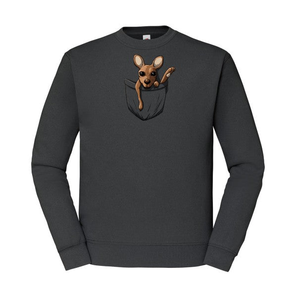 Dans la poche Fruit of the loom 280 g/m² Sweat shirt