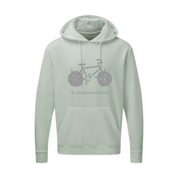 cat-cat bike Gris SG - Hooded Sweatshirt Sweat capuche