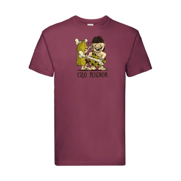 cro mignon Fruit of the loom 205 g/m² T-shirt/ bordeaux