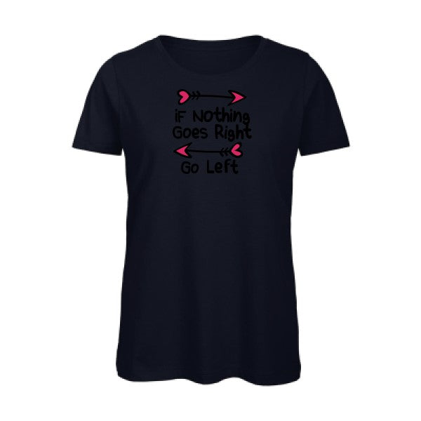 Go-right-- - t-shirt original femme Navy