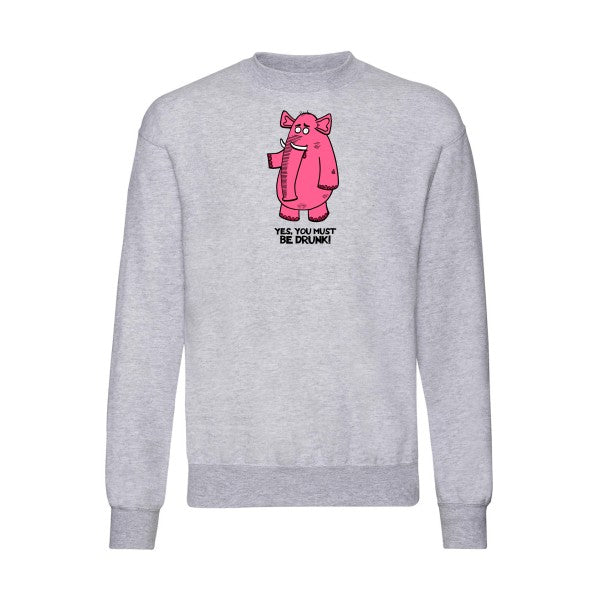 Pink elephant Fruit of the loom 280 g/m² Sweat shirt