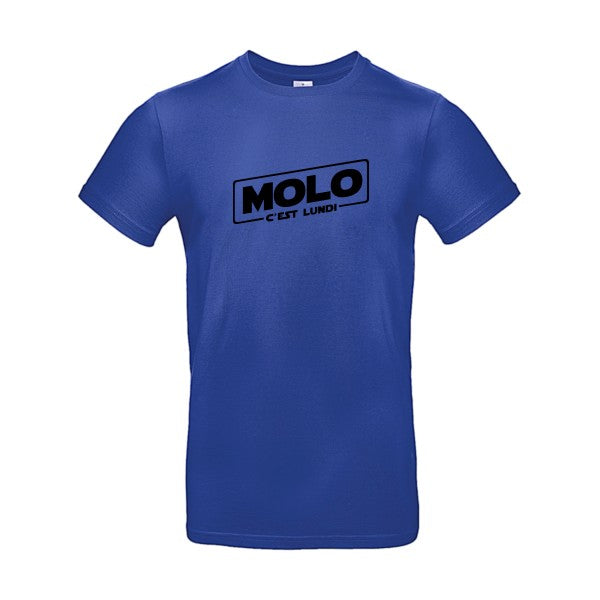 Molo c'est lundiFlex noir- T-shirt E190|Cobalt Blue||2XL