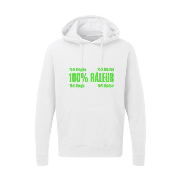 Râleur Vert fluo SG - Hooded Sweatshirt Sweat capuche