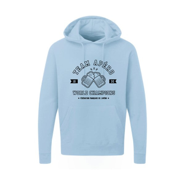 Team apéro Noir SG - Hooded Sweatshirt Sweat capuche