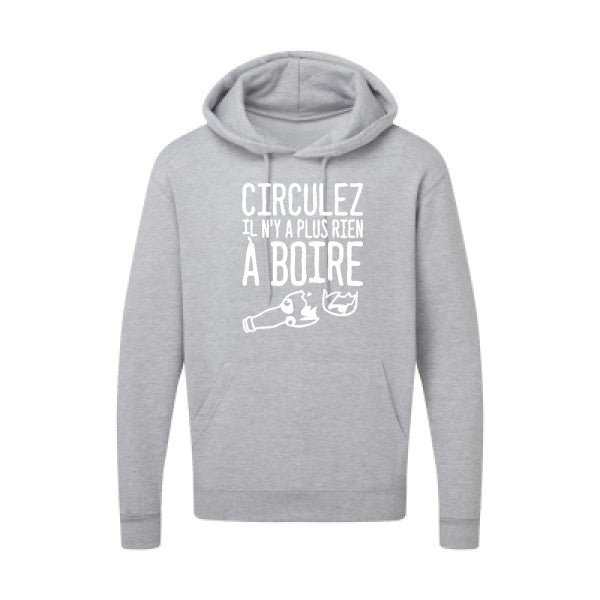 Circulez il n'y a plus rien à boire Blanc SG - Hooded Sweatshirt Sweat capuche