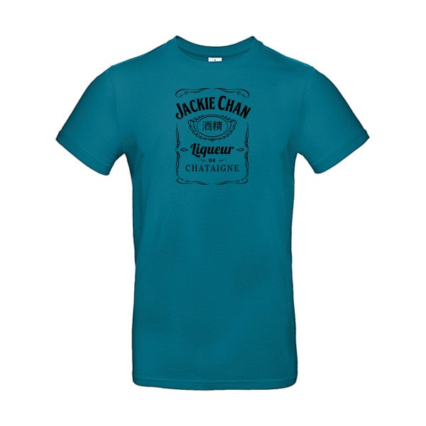 Jackie ChanFlex noir - E190 T-shirt|Diva Blue||2XL