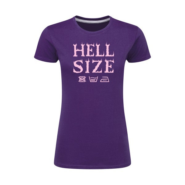 HELL SIZE ! Rose |T shirt original femme|SG