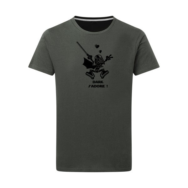 dark noir -Flex noir sur T-shirt SG  Charcoal  5XL