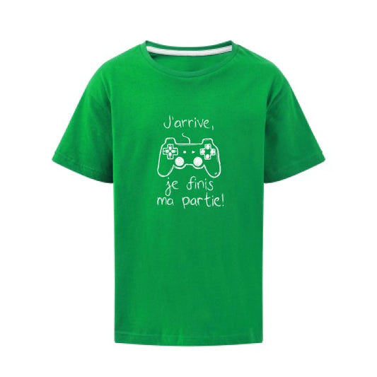 J'arrive... SG - Kids T-shirt enfant Kelly Green Taille 140 (9-10/XL)