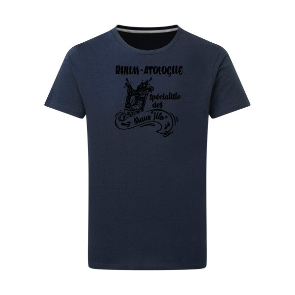 Rhum-atologue - Flex noir Tshirt original Denim  XL