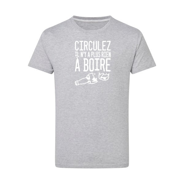 Circulez il n'y a plus rien à boire - Flex Blanc Tshirt original Light Oxford  5XL