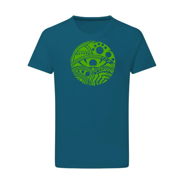 Eye vert pomme -Flex vert pomme sur T-shirt SG  Petrol  2XL