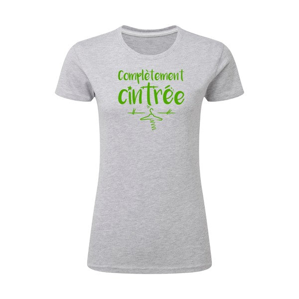 Complètement cintré  |Vert pomme |T shirt original femme|SG