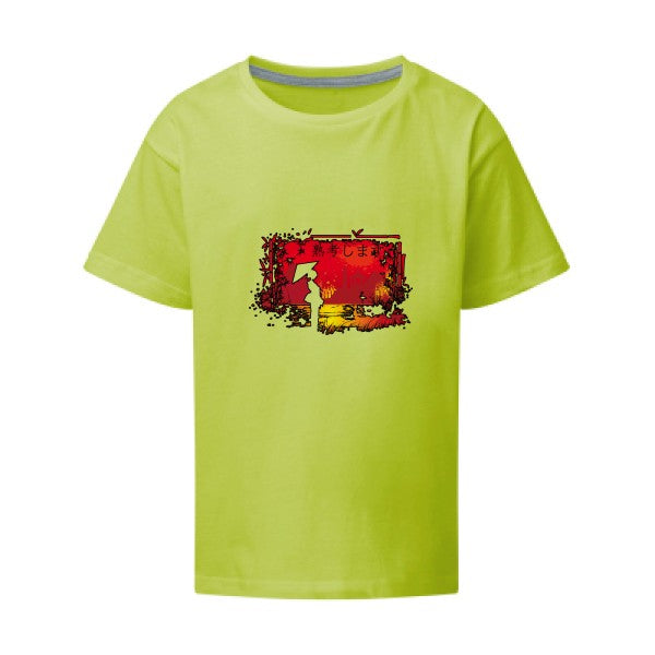 contemplation SG - Kids T-shirt enfant Lime Taille 152 (11-12/2XL)