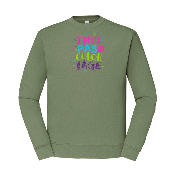 J'peux pas j'ai coloriage Fruit of the loom 280 g/m² Sweat shirt