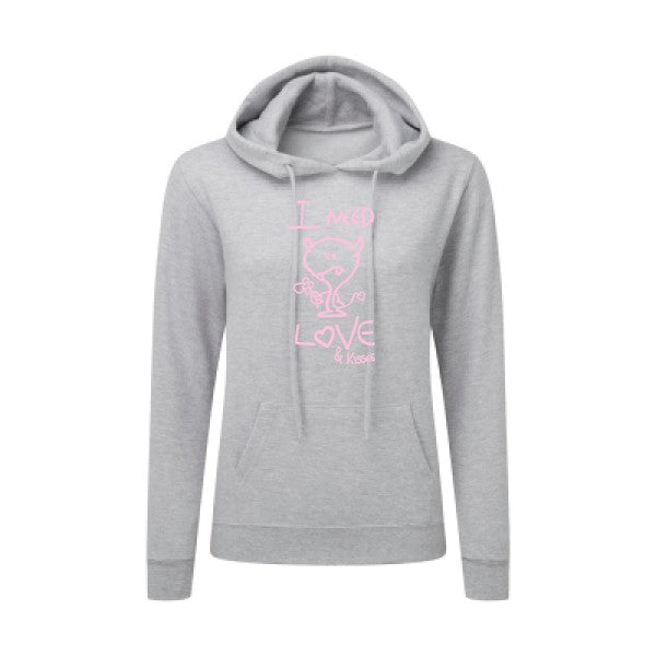 LOVER Rose |Sweat original à capuche Femme