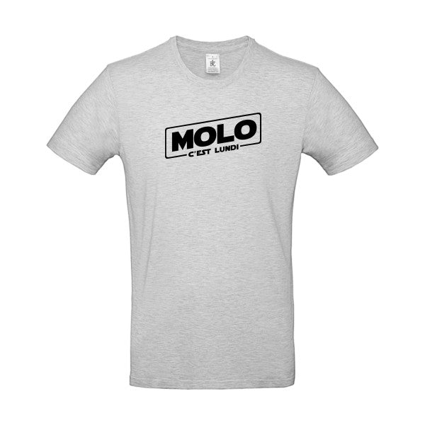 Molo c'est lundiFlex noir- T-shirt E190|Ash||2XL