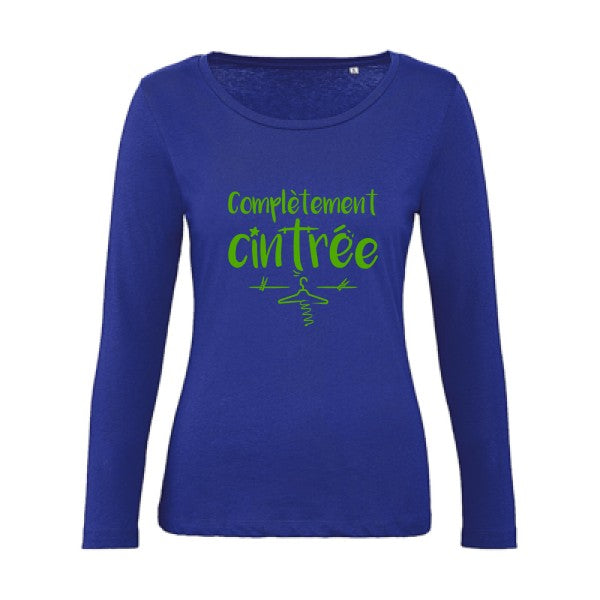 ComplÃ¨tement cintrÃ© Vert pomme |   T shirt manches longues femme|100% bio