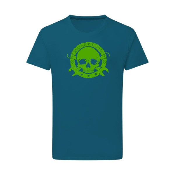 bricoleur d'enfer - Flex Vert pomme Tshirt original Petrol  2XL