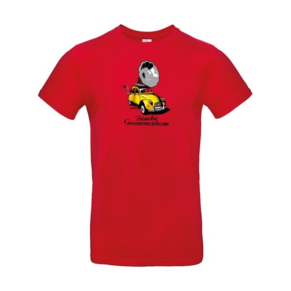 Deuche Grammophone 3  - t-shirt original Red