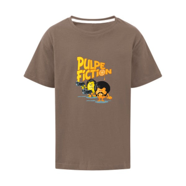 Pulpe Fiction SG - Kids T-shirt enfant Deep Taupe Taille 128 (7-8/L)