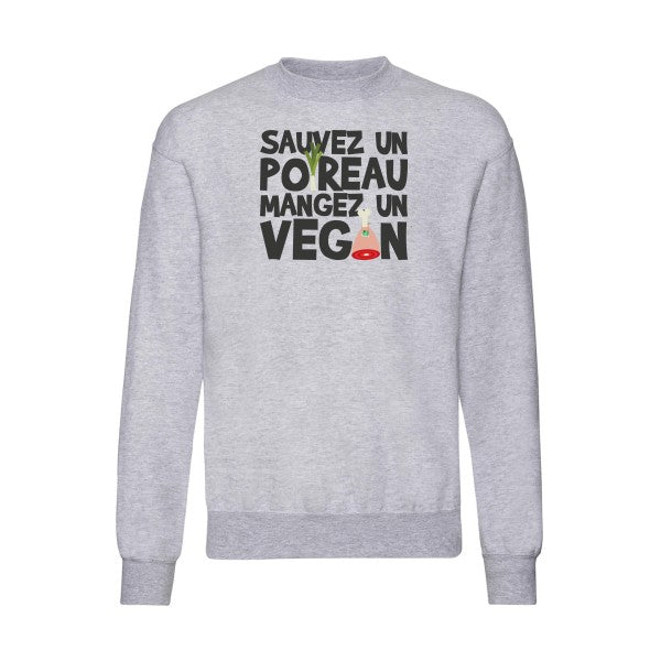 vegan/poireau Fruit of the loom 280 g/m² Sweat shirt