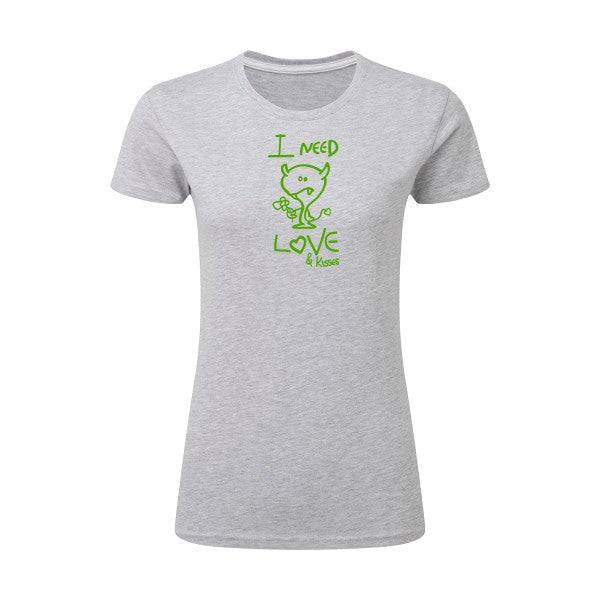 LOVER | Vert pomme |T shirt original femme|SG