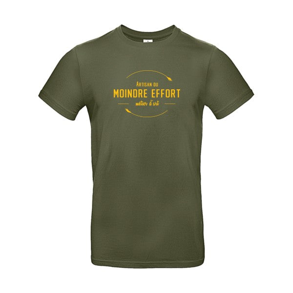 Artisan du moindre effortFlex jaune or - E190 T-shirt|Urban Khaki||2XL