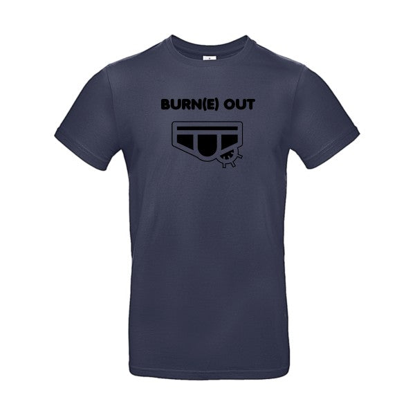 Burn(e) OutFlex noir- T-shirt E190|Navy Blue||2XL