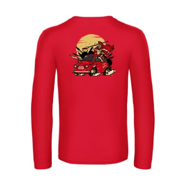 500-t-shirt-manches-longues-original-humour -Red