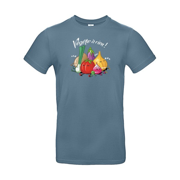 Vegete à rien ! |T SHIRT Humoristique Homme