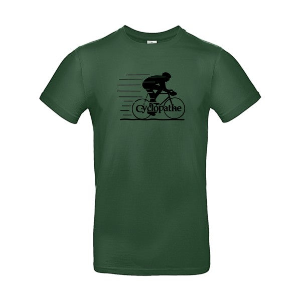 CYCLOPATHE ! Flex noir |E190 T-shirt|Bottle Green||2XL